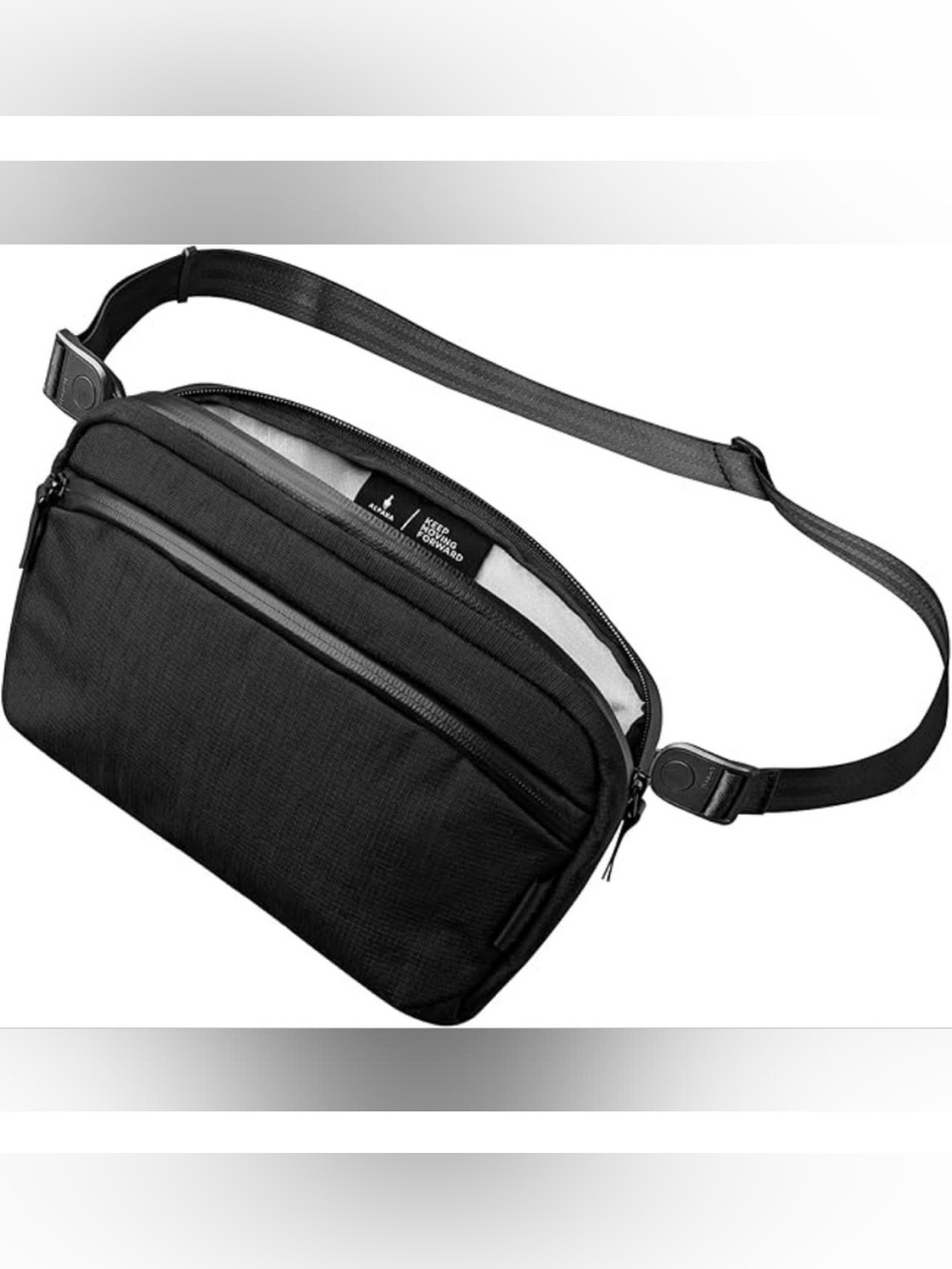 Alpaka Flight Sling Belt Bag with Adjustable Strap - Black